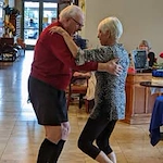 The Peaks At Santa Rita Active Retirement Living Hawthorn Senior Independent Living in Green Valley, Arizona residents dancing