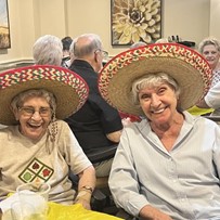 Two Verena at Gilbert residents "Touring the World" in Mexico