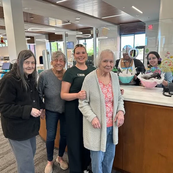 The Barclay at Midlothian residents at the Midlothian Library - Chesterfield County Public Library