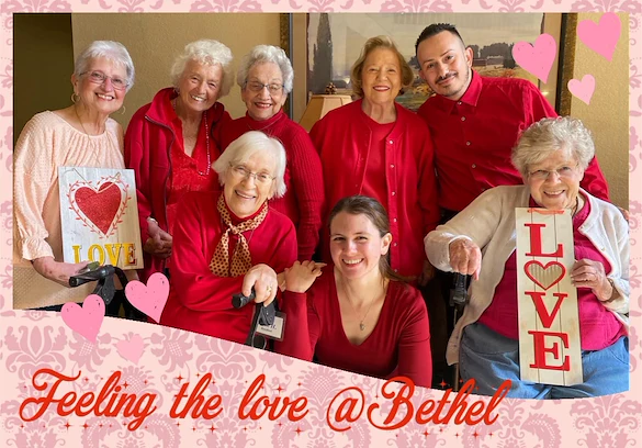 valentines day postcard