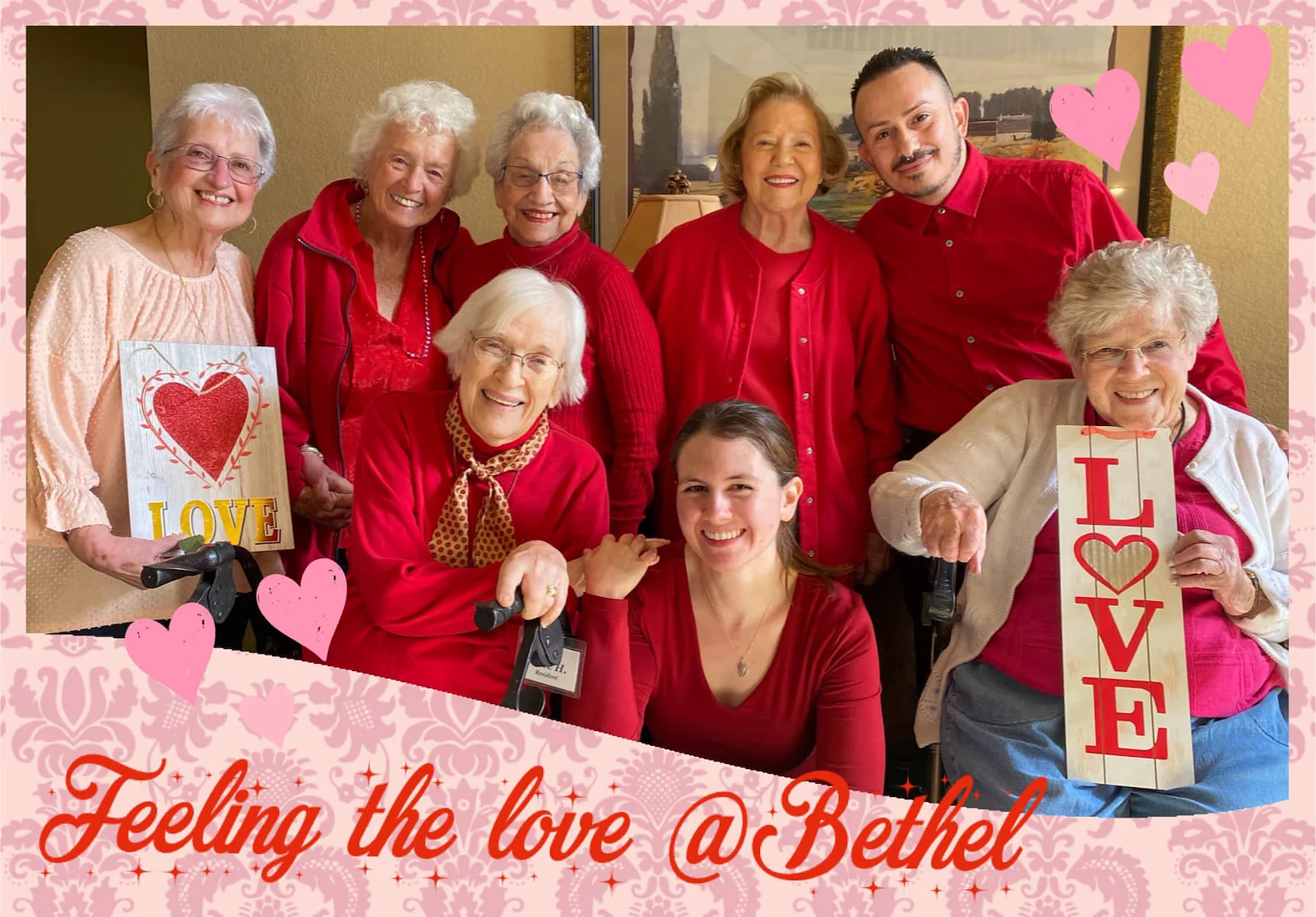 valentines day postcard