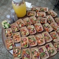 Wilshire Estates Gracious Retirement Living, independent living in Silver Spring, MD, food setup for a community event