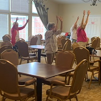Brookdale Franklin exercise class