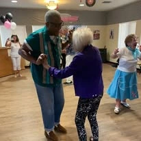 The Palms At La Quinta Gracious Retirement Living Hawthorn Senior Independent Living in La Quinta, California residents dancing