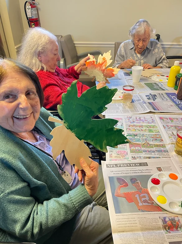 Beachwood Commons by New Perspective in Beachwood, OH, residents crafting