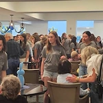 The Blake at Colonial Club residents enjoyed a visit from the Southwest Performing Arts