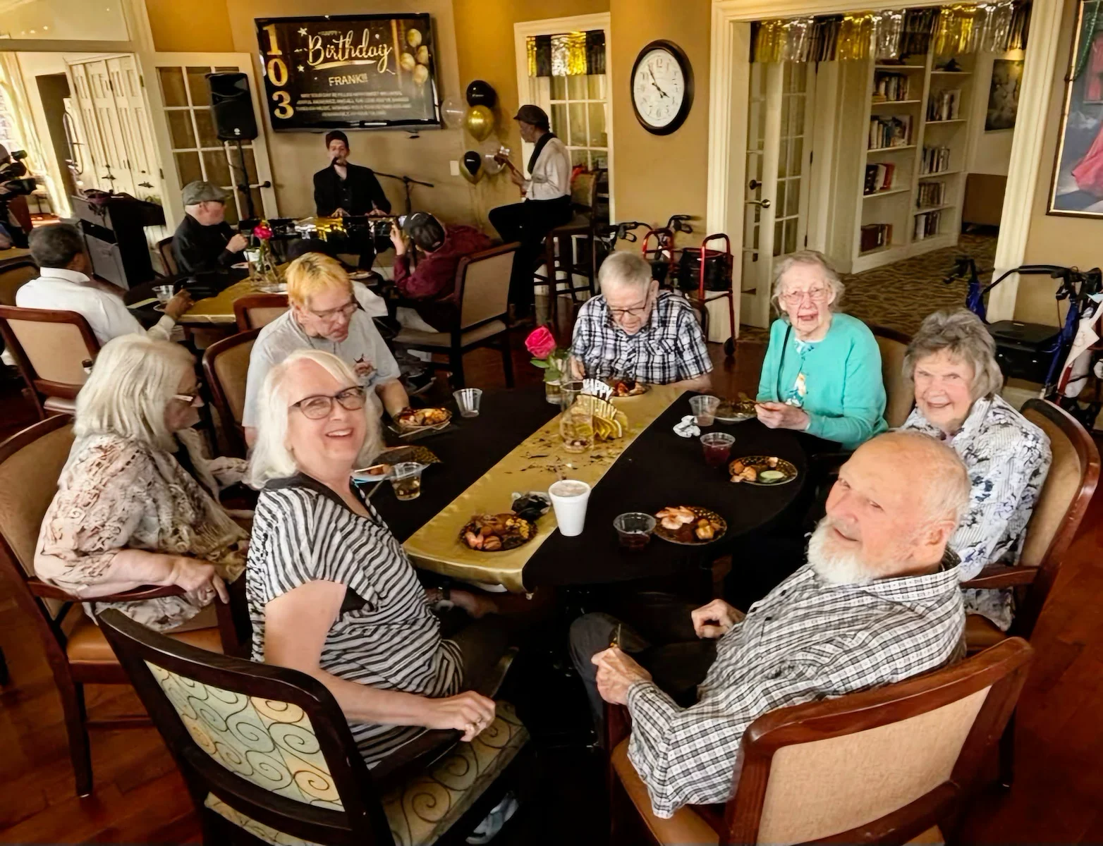Mallard Cove Senior Living in Cincinnati, OH, residents socializing