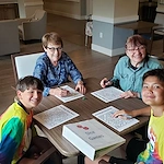 Cascade Creek Memory Care interacting with the community