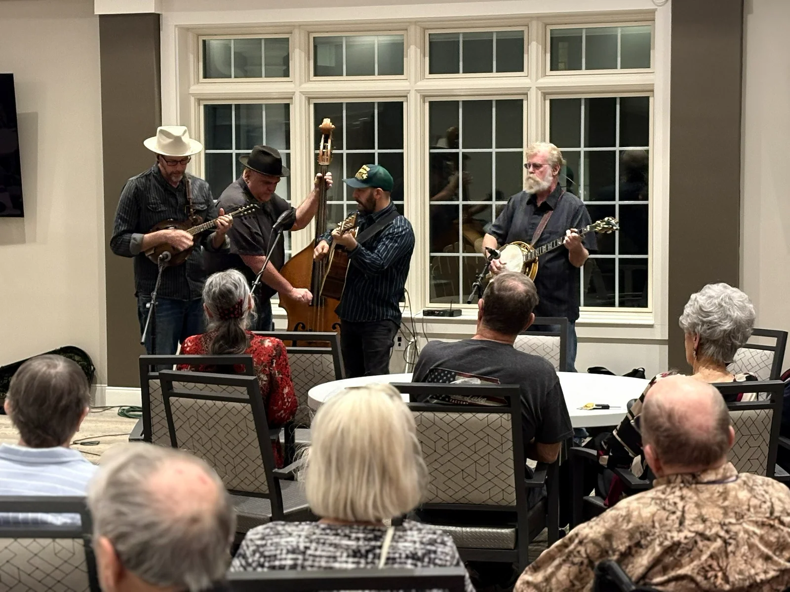 Westminster Village North Senior Living residents enjoying music