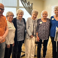 Brookdale Franklin residents smiling