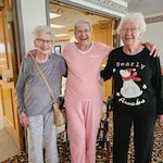 friends at Ascension Living Via Christi Village McLean Senior Living in Wichita, Kansas