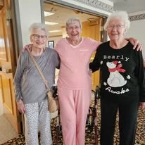 friends at Ascension Living Via Christi Village McLean Senior Living in Wichita, Kansas