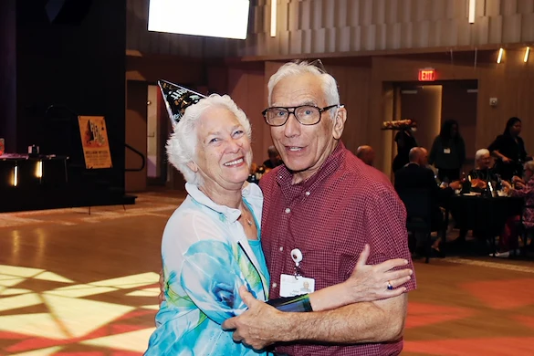 John Knox Village Of Florida, Inc. CCRC senior living in Pompano Beach, FL resident couple hugging