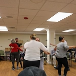 Dancing at the Parc.