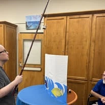 Avamere at Park Place Assisted Senior Living in Tigard, Oregon, residents playing a game