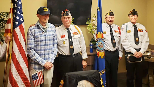 Grace Point Place Honors Nine Special Residents on Veterans Day