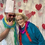Long House senior living community offering independent living and respite care in Erlanger, KY, residents-having fun all the time!