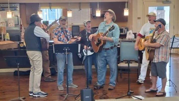 Harvester Resident Gets the Band Together Again for a Special Concert!