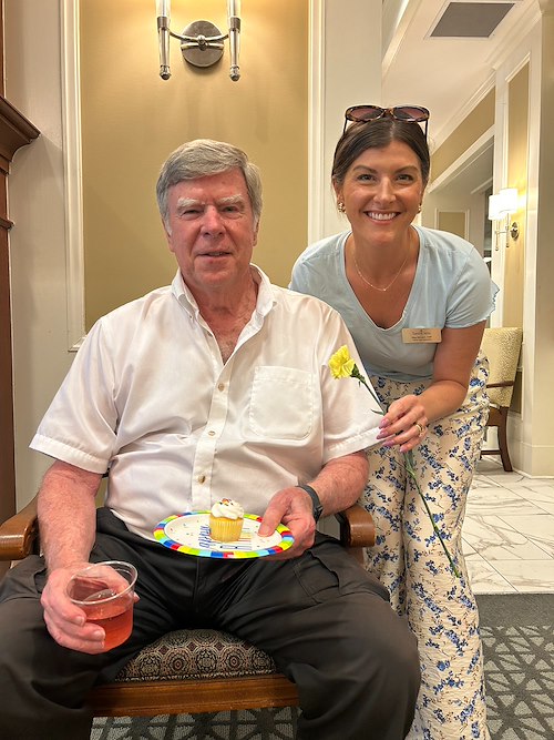 Brookdale Green Hills Cumberland celebration for resident birthdays