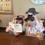 Noel Manor Retirement Living Verona, WI, resident having fun with an exploration activity