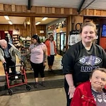 The Arbor at Avamere Court Assisted Senior Living in Keizer, Oregon residents at an outing