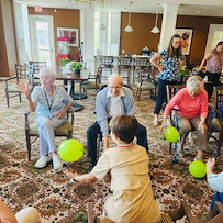 Ashton Commons Wexford, PA, residents having fun staying active