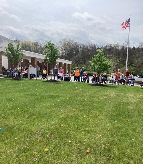 Easter egg hunt!