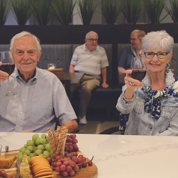 Say Cheers at Novel Place at Blue Springs