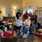 Avamere at Moses Lake senior living community offering independent living, assisted living, and respite care in Moses Lake, WA, smiling resident with family