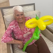 The Blake at Kingsport residents embracing creativity with  Star The Clown & Troupe with Character Costumes