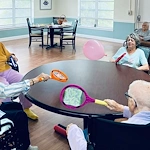 Hidden Lakes Senior Living Community Vero Beach, FL, residents staying active
