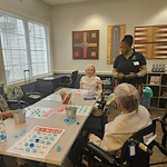Charter Senior Living of Bowie resident activity - Bingo