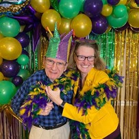 Residents of Verena at Gilbert celebrating Mardi Gras