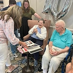 Charter Senior Living of Danvers special celebration for residents