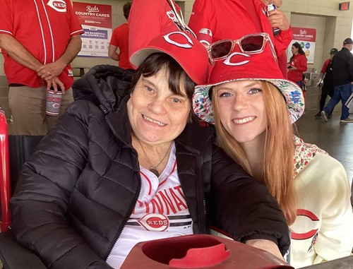 A day at the Reds game!