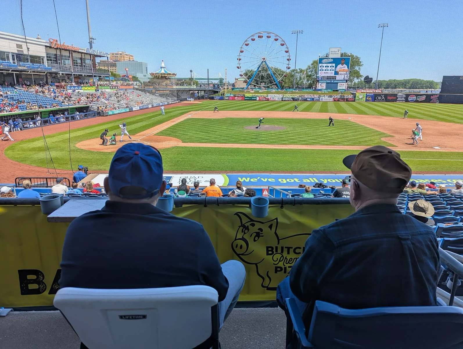 Park Vista Retirement Living North Hill East Moline, IL, outing to the ballpark