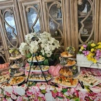 Alexis Estates Gracious Retirement Living by Hawthorn Senior Living, independent living in Allen, TX, food setup for special event