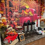 coffee bar at Orchard Heights Gracious Retirement Living Hawthorn Senior Independent Living in Clermont, Florida