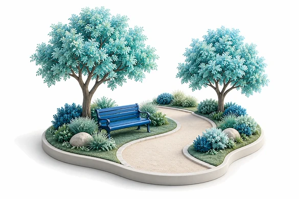 Park trail icon