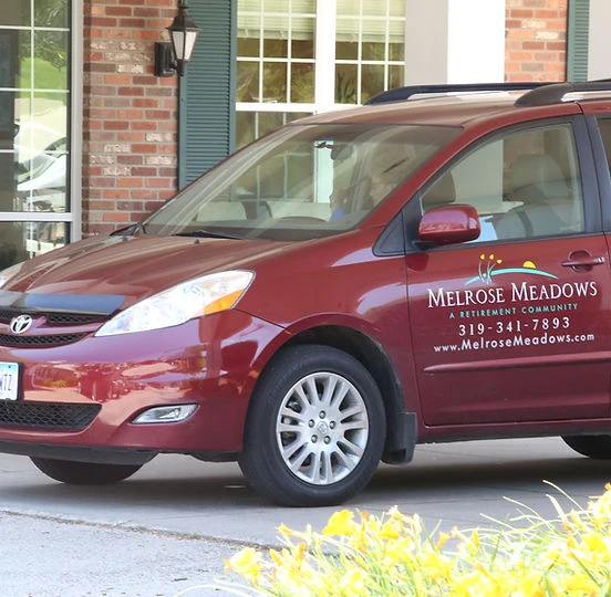 Melrose Meadows transportation vehicle