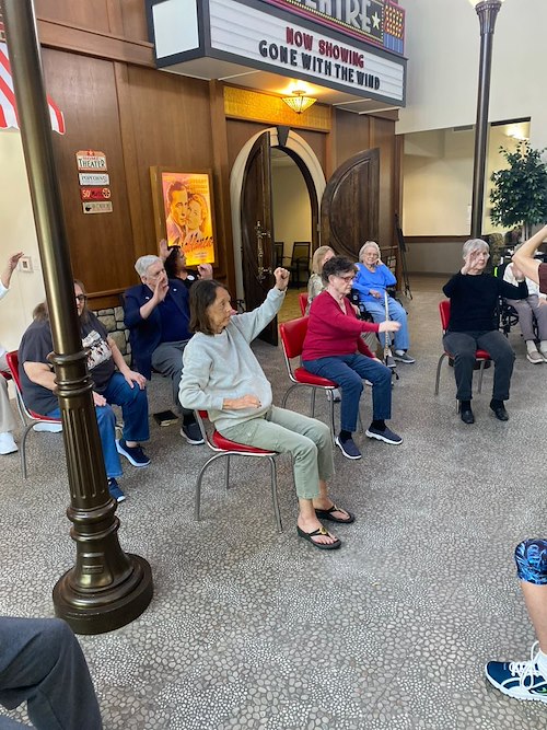 Fieldstone Memory Care of Yakima fitness class