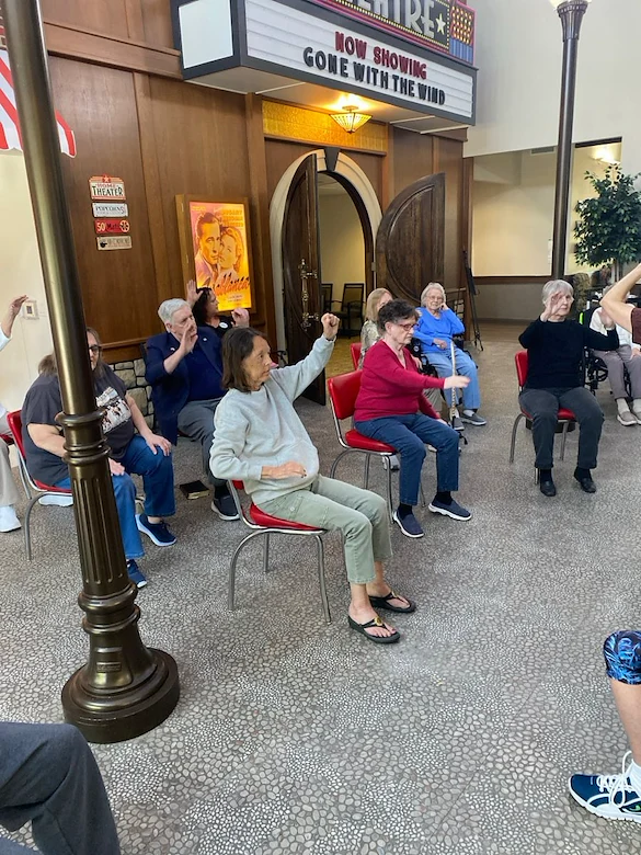 Fieldstone Memory Care of Yakima fitness class