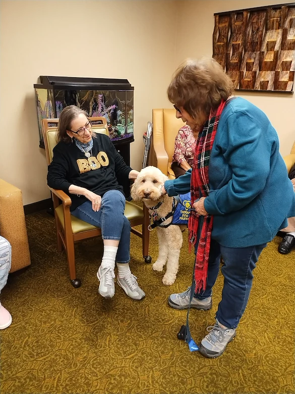 Pomeroy Living Sterling Senior Living fun visitor