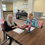 Pathfinder Senior Living in Fremont, NE, residents playing Bingo