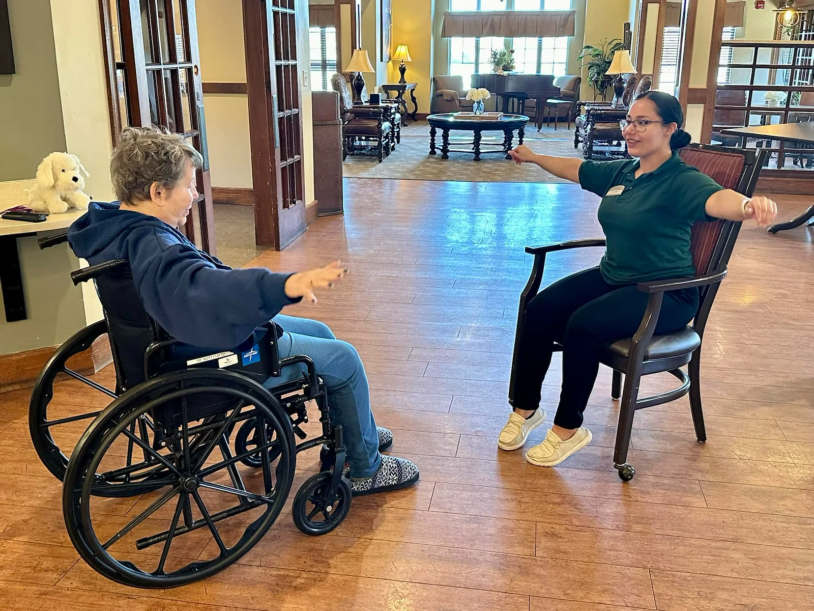 Credo Senior Living - Wichita, KS, resident staying active