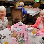 Addolorata Villa, continuing care retirement community offering independent living, assisted living, and memory care in Wheeling, IL, residents smiling