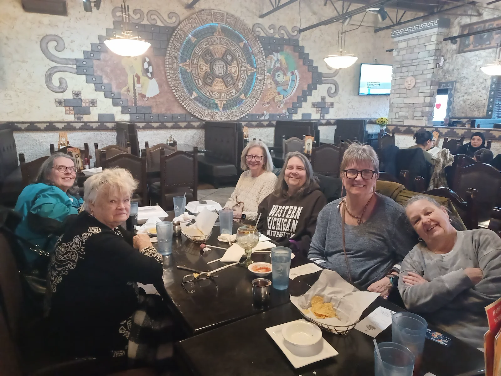 American House Dearborn Heights, senior living community offering independent living and respite care in Dearborn Heights, MI, residents on an outing for dinner