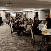 Avamere at Hillsboro Senior Living in Oregon residents in the dining room