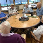 Schowalter Villa residents socializing
