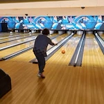 Parkrose Chateau Gracious Retirement Living Hawthorn Senior Independent Living in Portland, Oregon resident bowling